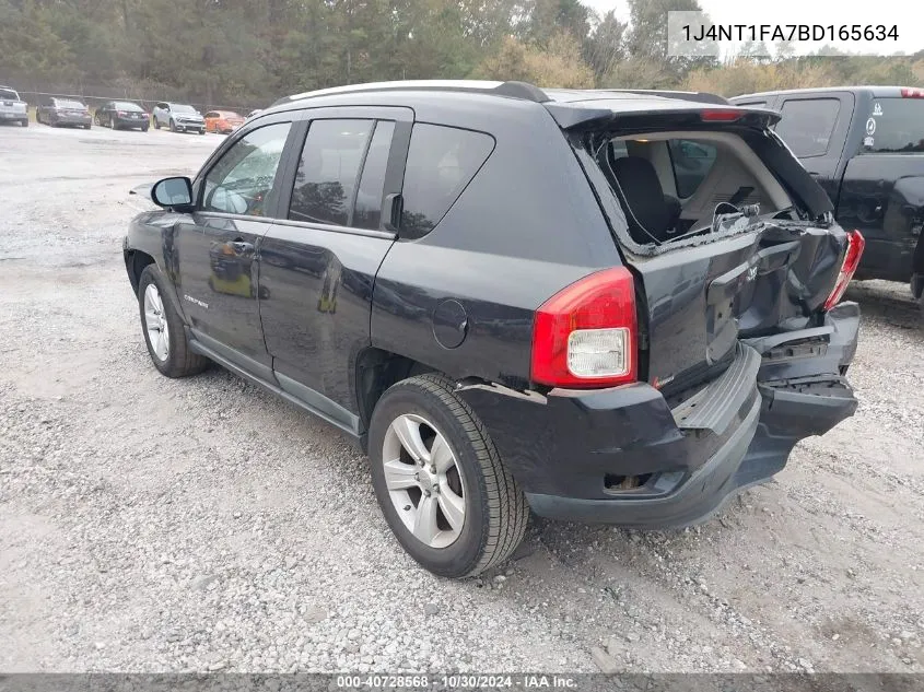 1J4NT1FA7BD165634 2011 Jeep Compass