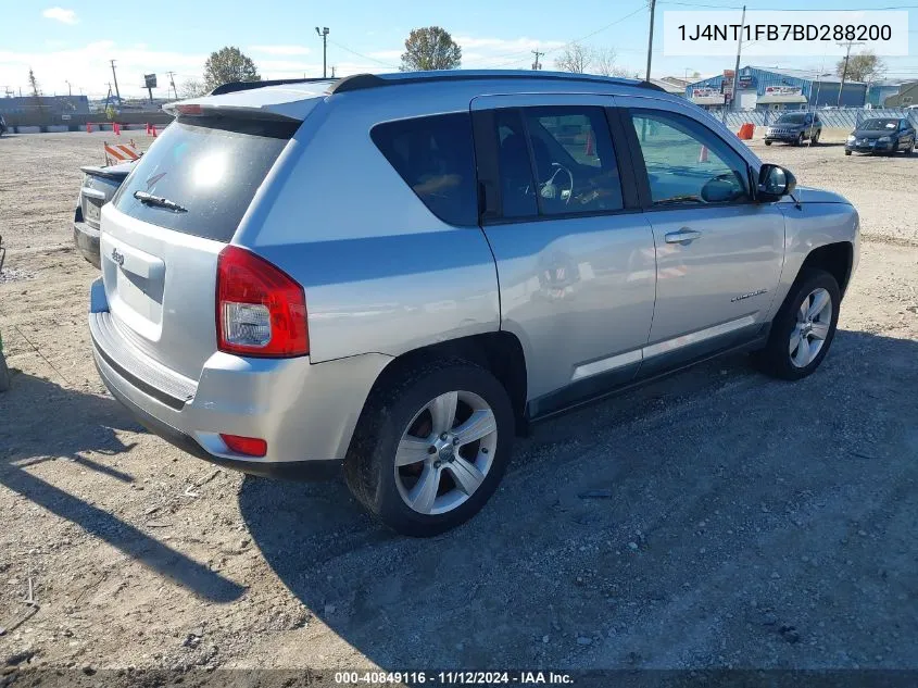 1J4NT1FB7BD288200 2011 Jeep Compass