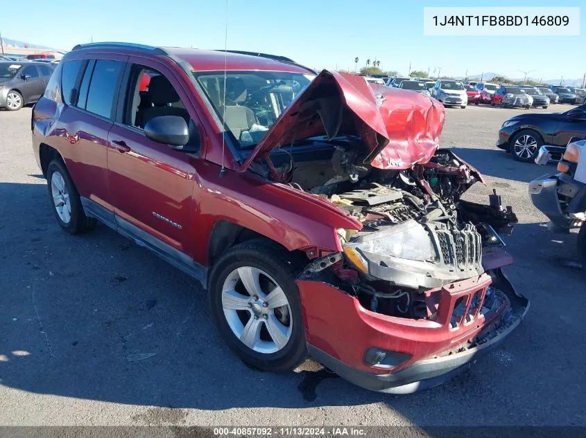 1J4NT1FB8BD146809 2011 Jeep Compass