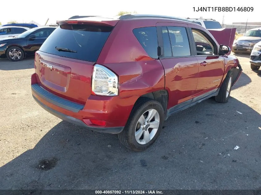 1J4NT1FB8BD146809 2011 Jeep Compass