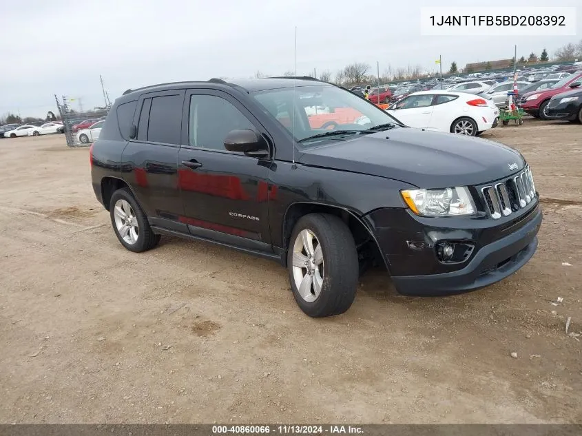 1J4NT1FB5BD208392 2011 Jeep Compass