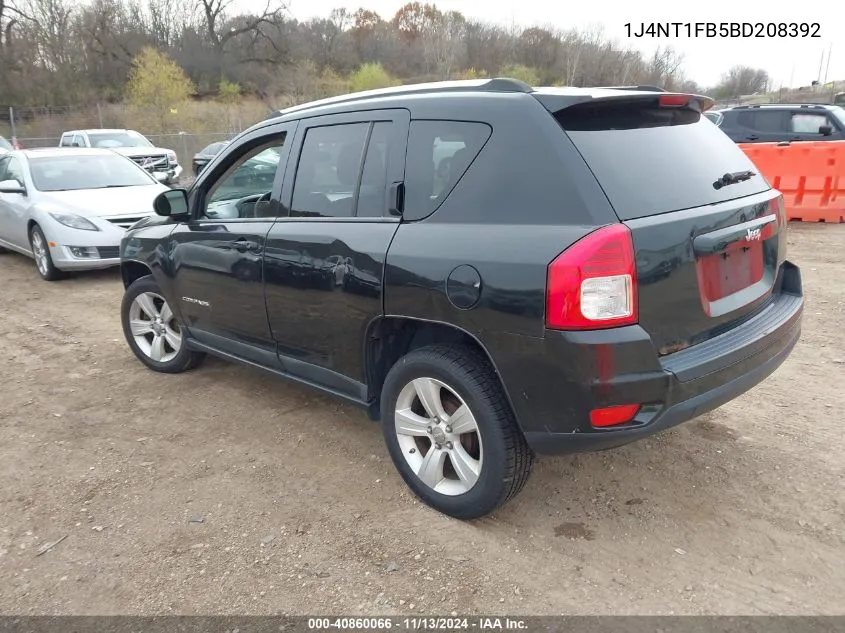 1J4NT1FB5BD208392 2011 Jeep Compass