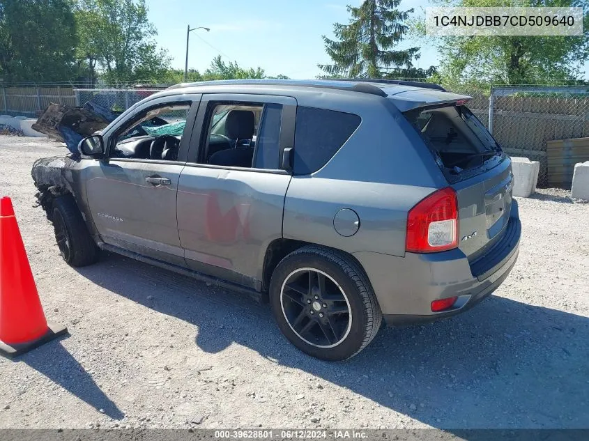 1C4NJDBB7CD509640 2012 Jeep Compass Sport