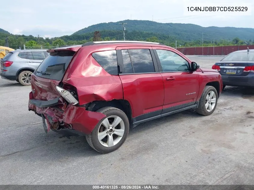 1C4NJDBB7CD525529 2012 Jeep Compass Sport