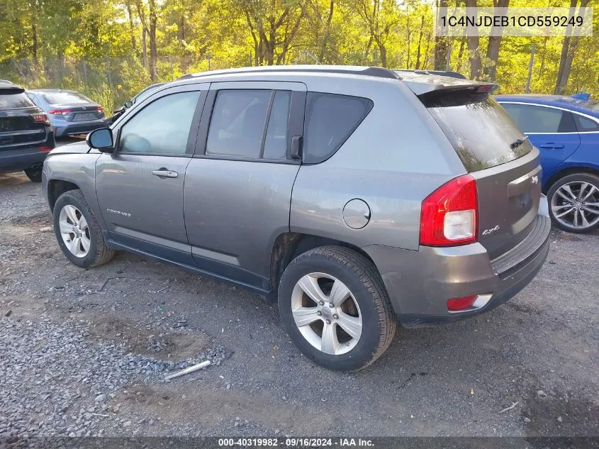 1C4NJDEB1CD559249 2012 Jeep Compass Latitude