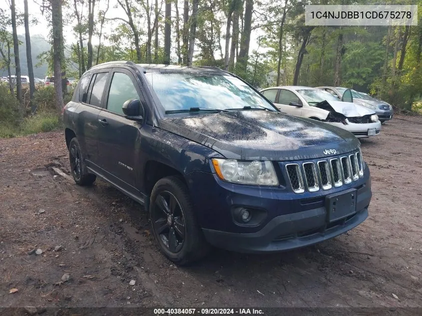 1C4NJDBB1CD675278 2012 Jeep Compass Sport