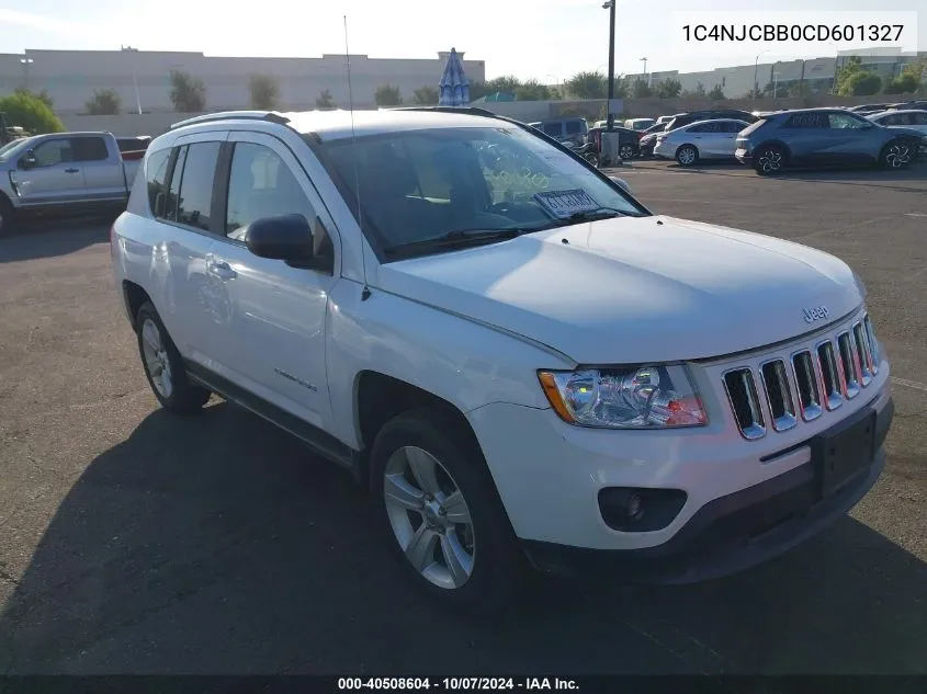 2012 Jeep Compass Sport VIN: 1C4NJCBB0CD601327 Lot: 40508604