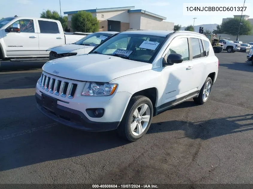 2012 Jeep Compass Sport VIN: 1C4NJCBB0CD601327 Lot: 40508604