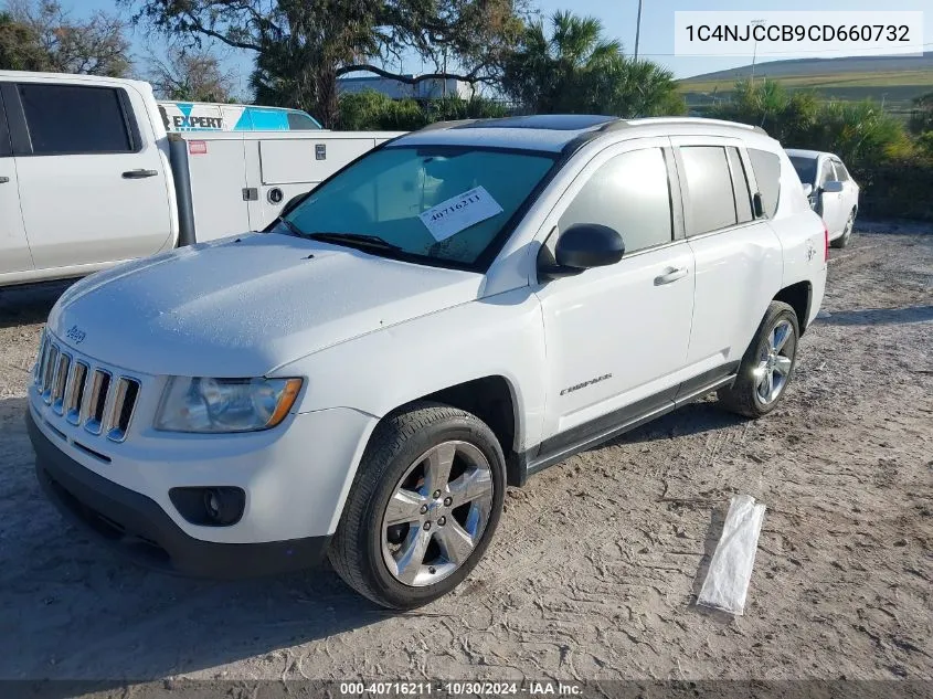 2012 Jeep Compass Limited VIN: 1C4NJCCB9CD660732 Lot: 40716211