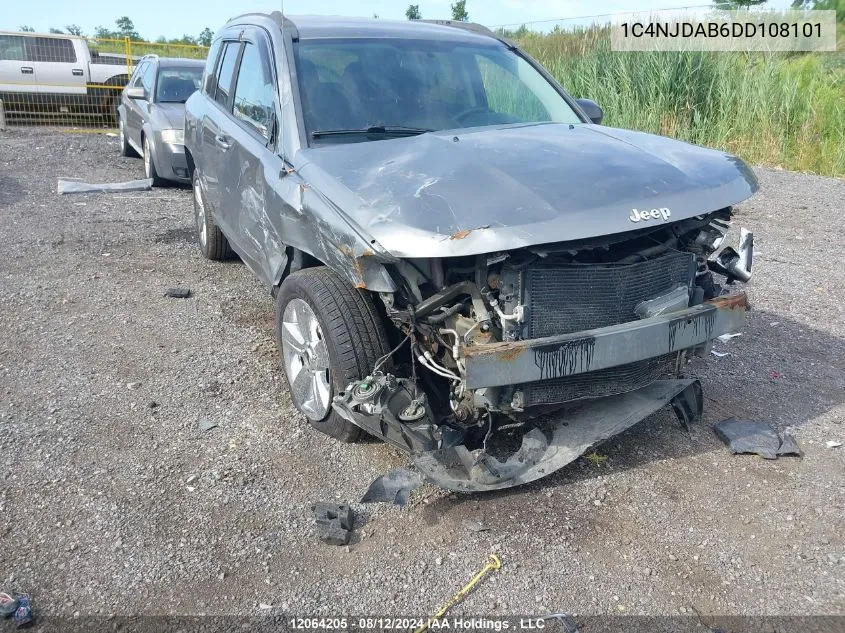 1C4NJDAB6DD108101 2013 Jeep Compass