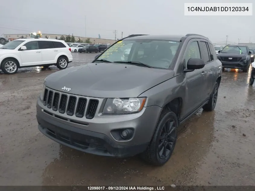 1C4NJDAB1DD120334 2013 Jeep Compass