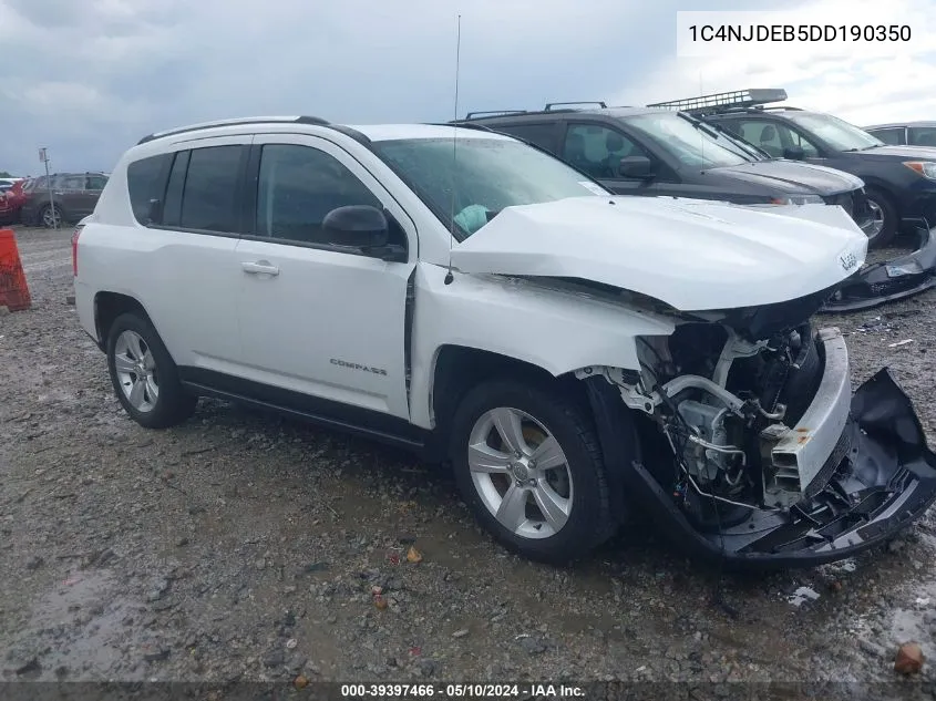 1C4NJDEB5DD190350 2013 Jeep Compass Latitude