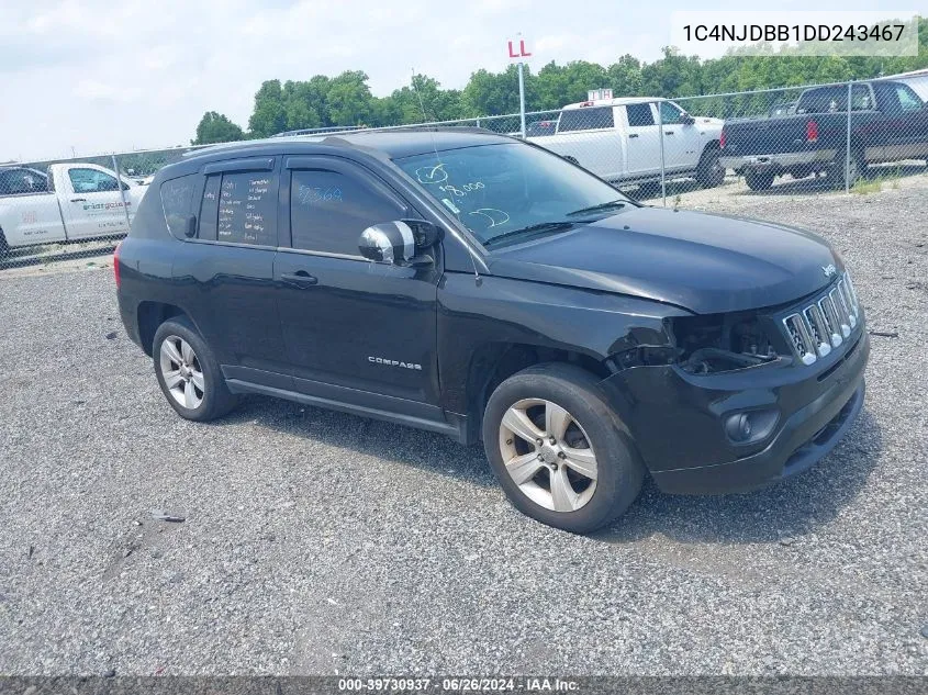 2013 Jeep Compass Sport VIN: 1C4NJDBB1DD243467 Lot: 39730937