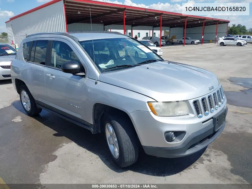 2013 Jeep Compass Sport VIN: 1C4NJCBA4DD165820 Lot: 39830653