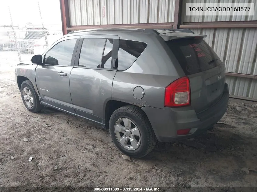 2013 Jeep Compass Sport VIN: 1C4NJCBA3DD168577 Lot: 39911399