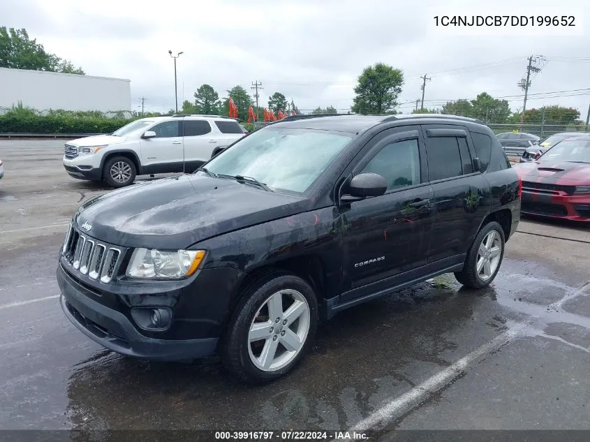 2013 Jeep Compass Limited VIN: 1C4NJDCB7DD199652 Lot: 39916797