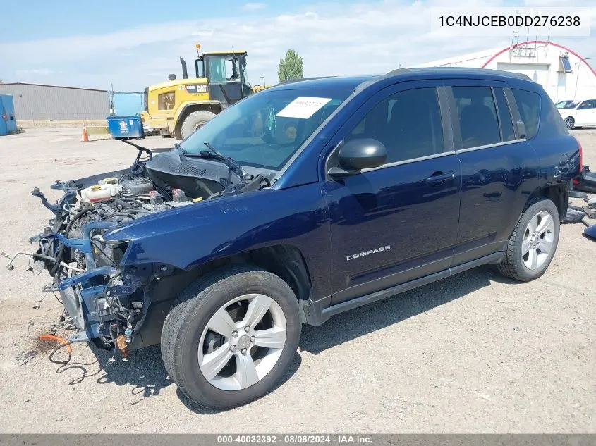 1C4NJCEB0DD276238 2013 Jeep Compass Latitude