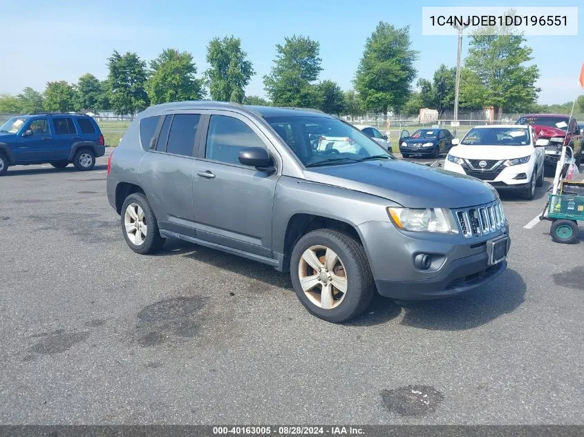 1C4NJDEB1DD196551 2013 Jeep Compass Latitude