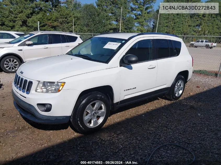 2013 Jeep Compass Sport VIN: 1C4NJCBA3DD272843 Lot: 40174553