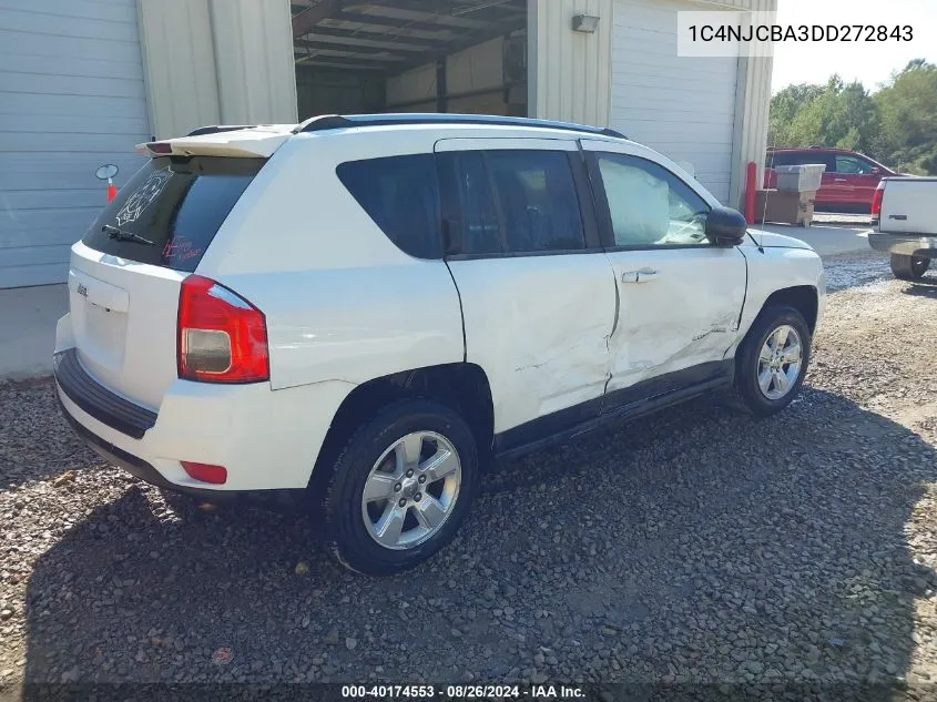 1C4NJCBA3DD272843 2013 Jeep Compass Sport