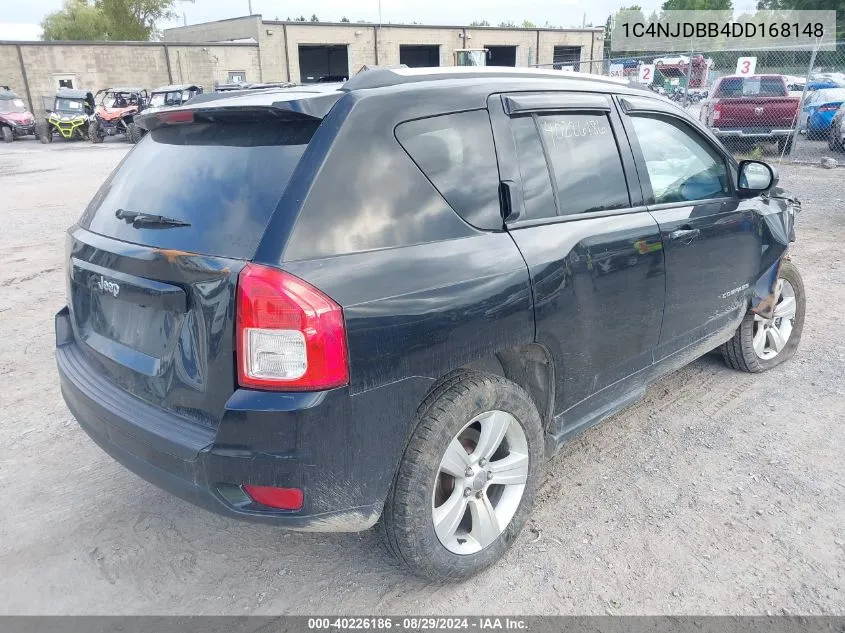 2013 Jeep Compass Sport VIN: 1C4NJDBB4DD168148 Lot: 40226186