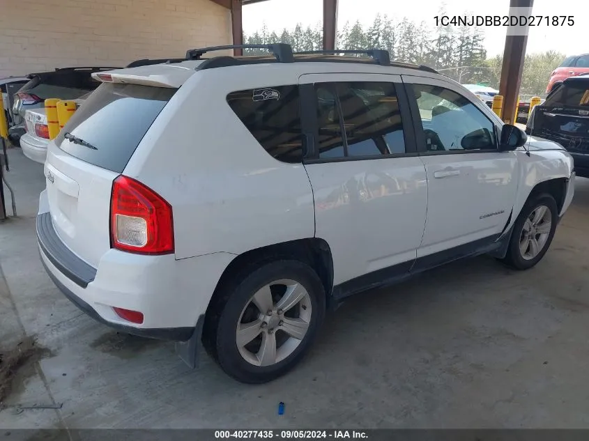 1C4NJDBB2DD271875 2013 Jeep Compass Sport