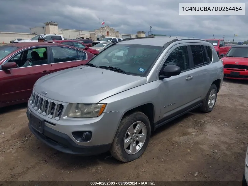 2013 Jeep Compass Sport VIN: 1C4NJCBA7DD264454 Lot: 40282303