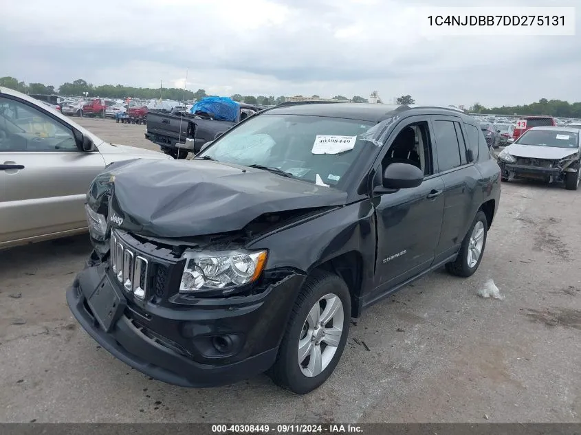 2013 Jeep Compass Sport VIN: 1C4NJDBB7DD275131 Lot: 40308449