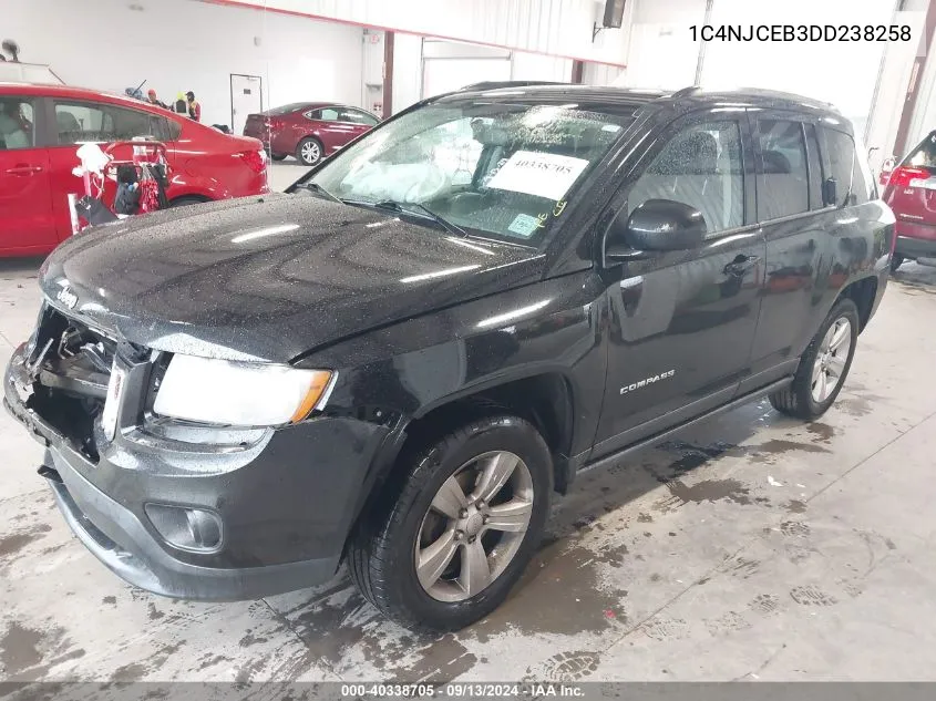 1C4NJCEB3DD238258 2013 Jeep Compass Latitude