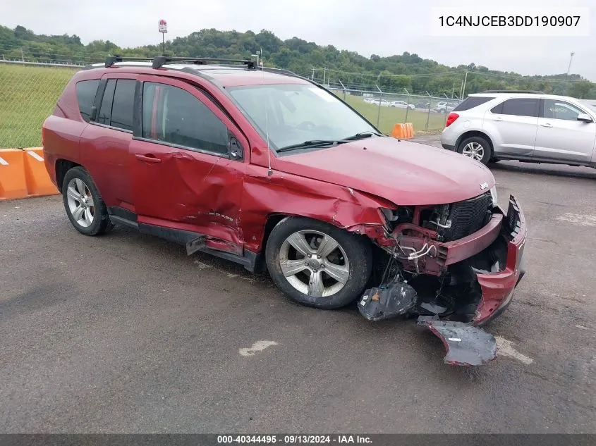 1C4NJCEB3DD190907 2013 Jeep Compass Latitude