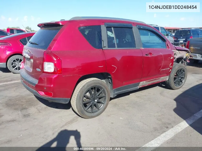 1C4NJDEB1DD248454 2013 Jeep Compass Latitude