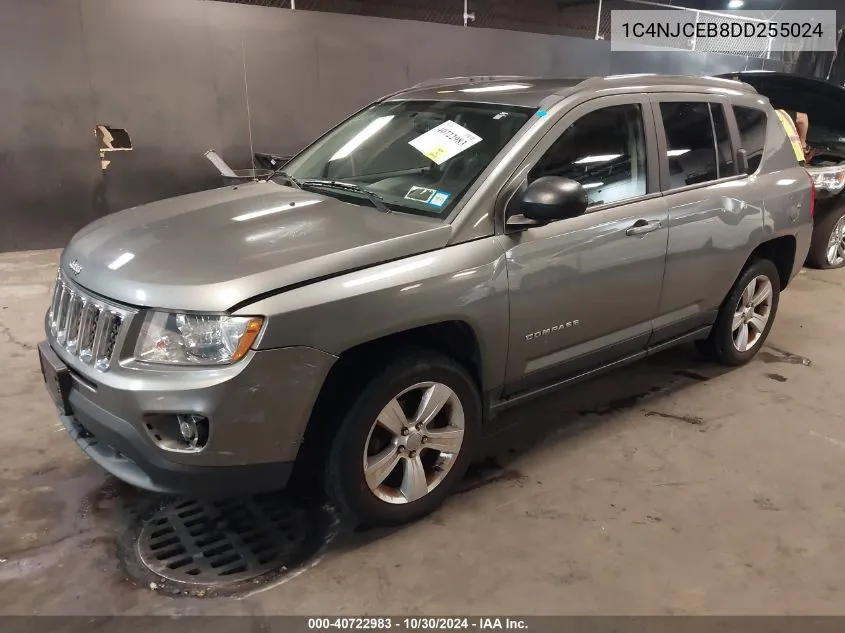 2013 Jeep Compass Latitude VIN: 1C4NJCEB8DD255024 Lot: 40722983