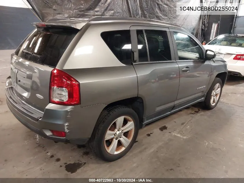 2013 Jeep Compass Latitude VIN: 1C4NJCEB8DD255024 Lot: 40722983