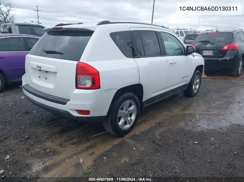 2013 Jeep Compass Sport VIN: 1C4NJCBA6DD130311 Lot: 40807669