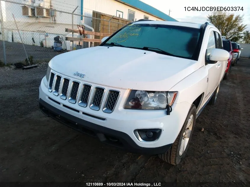 1C4NJDCB9ED603374 2014 Jeep Compass Limited