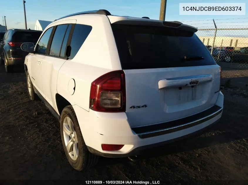 1C4NJDCB9ED603374 2014 Jeep Compass Limited