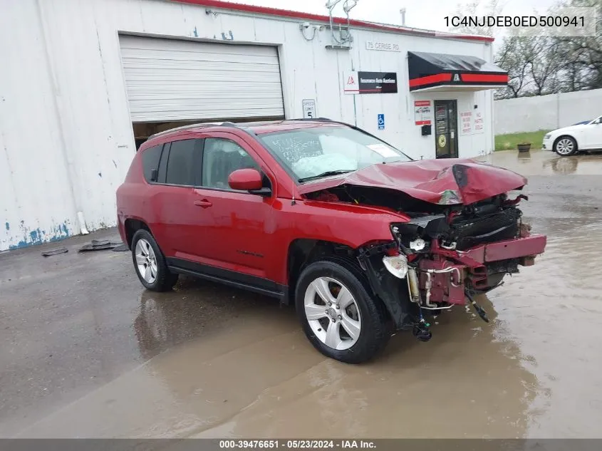 2014 Jeep Compass Latitude VIN: 1C4NJDEB0ED500941 Lot: 39476651