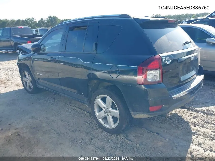 1C4NJCEA5ED886760 2014 Jeep Compass High Altitude