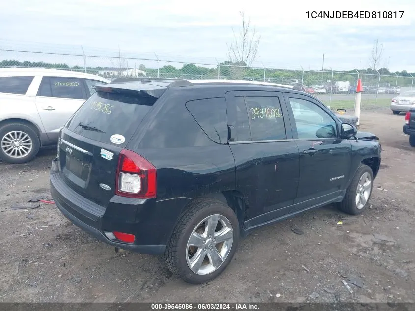 1C4NJDEB4ED810817 2014 Jeep Compass Latitude