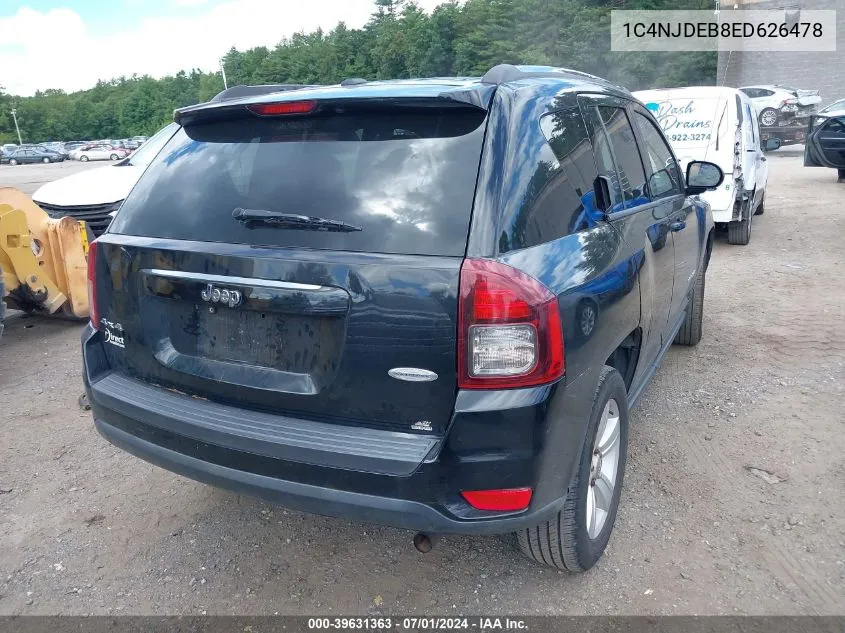 1C4NJDEB8ED626478 2014 Jeep Compass Latitude