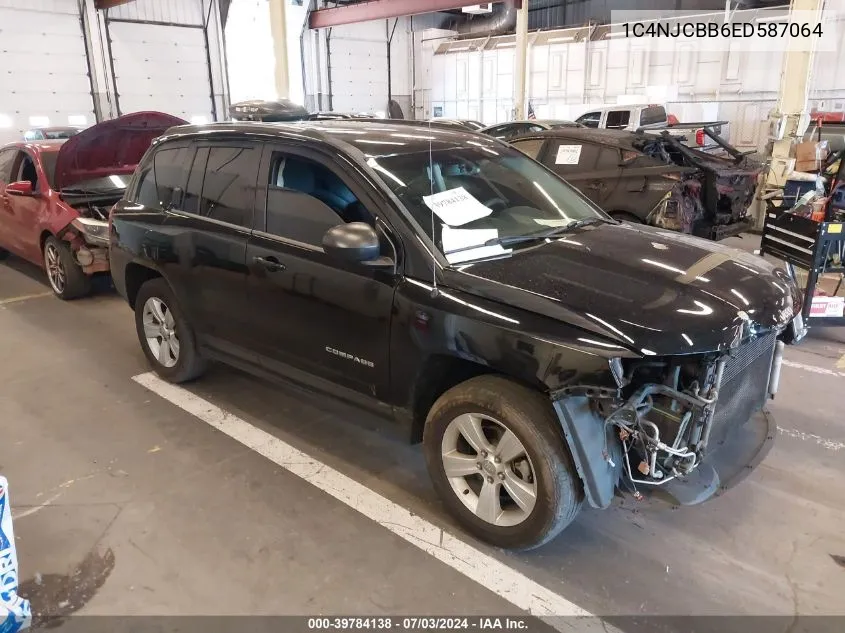 1C4NJCBB6ED587064 2014 Jeep Compass Sport