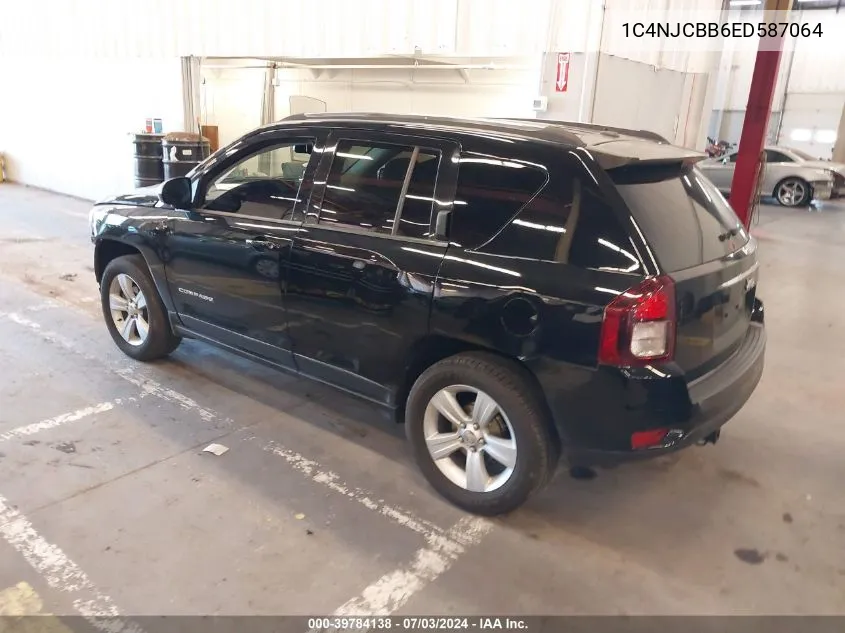 1C4NJCBB6ED587064 2014 Jeep Compass Sport