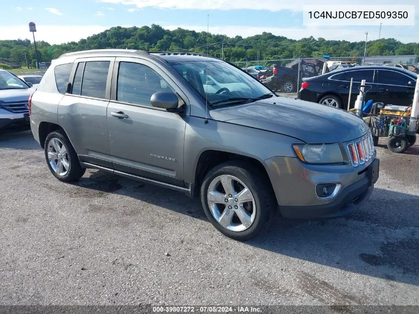 2014 Jeep Compass Limited VIN: 1C4NJDCB7ED509350 Lot: 39807272