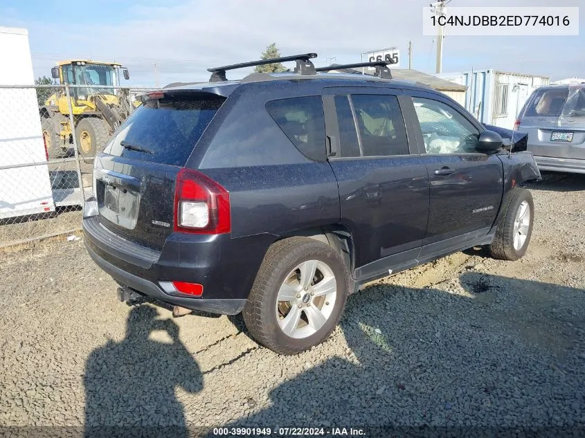 1C4NJDBB2ED774016 2014 Jeep Compass Sport