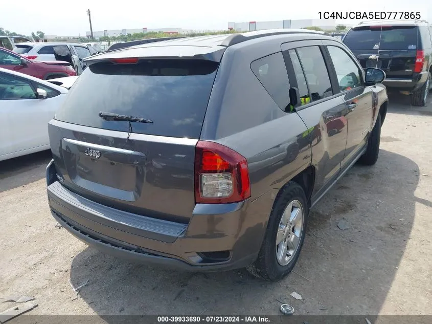 1C4NJCBA5ED777865 2014 Jeep Compass Sport