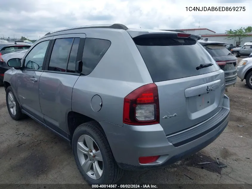 1C4NJDAB6ED869275 2014 Jeep Compass Sport/North