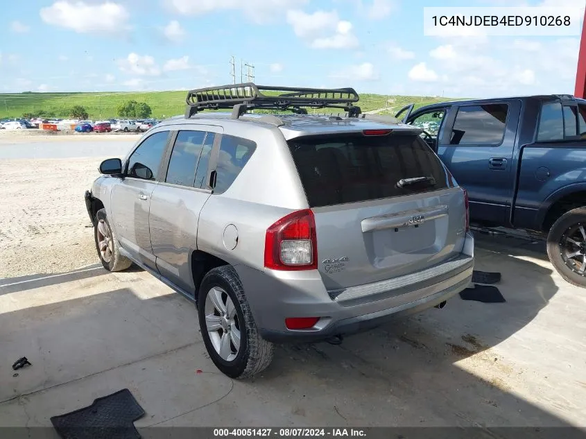 1C4NJDEB4ED910268 2014 Jeep Compass Latitude