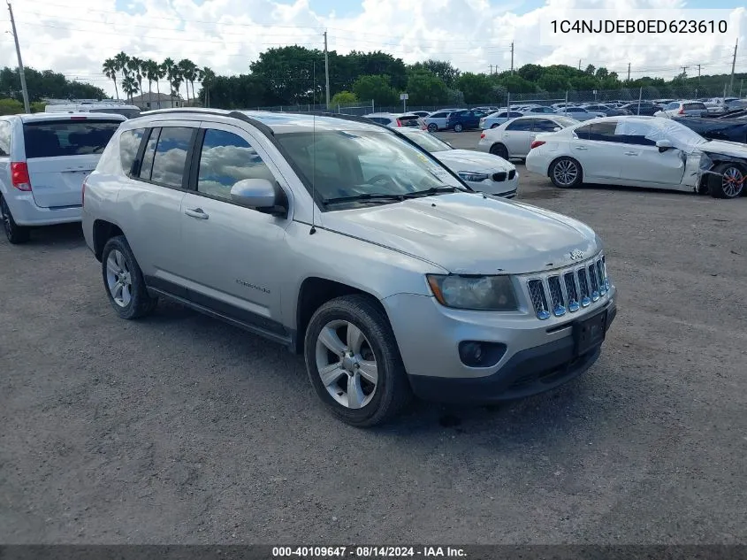 1C4NJDEB0ED623610 2014 Jeep Compass Latitude