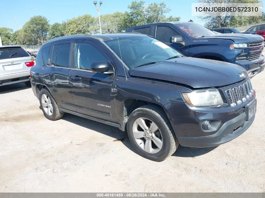 1C4NJDBB0ED572310 2014 Jeep Compass Sport