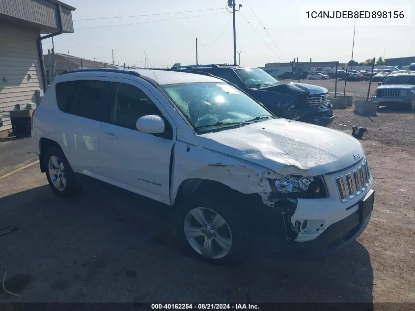 2014 Jeep Compass Latitude VIN: 1C4NJDEB8ED898156 Lot: 40162254